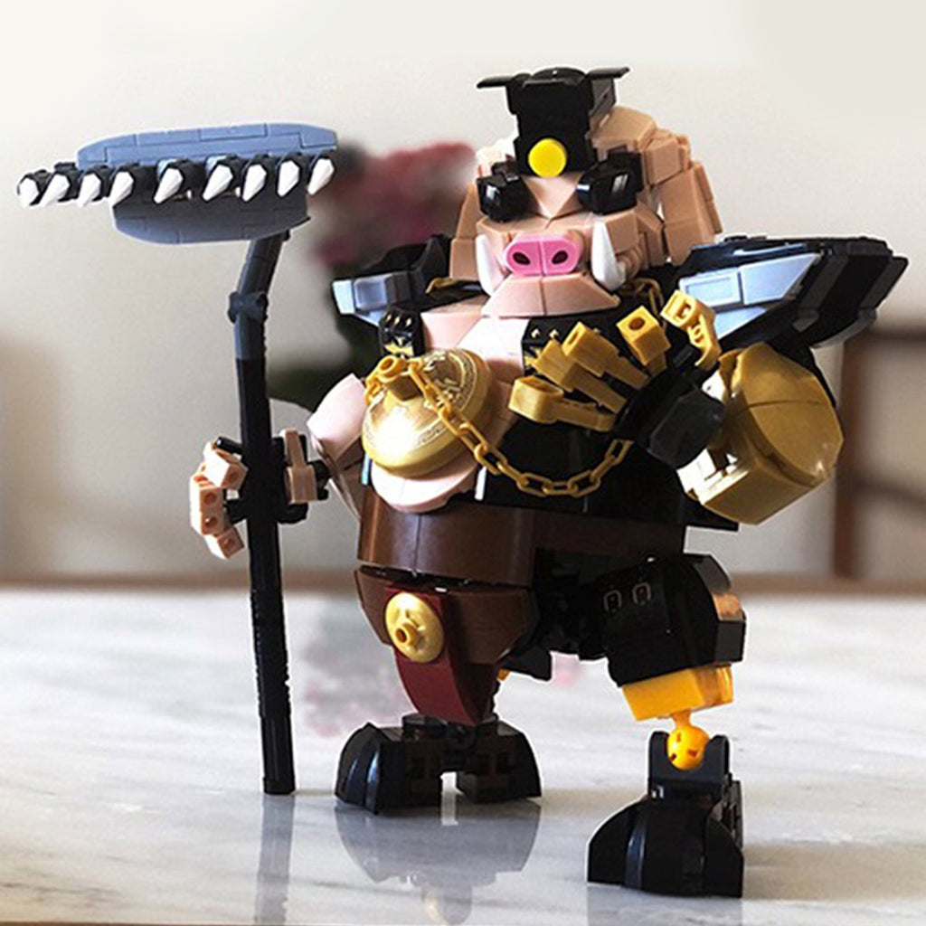 Wukong Monkey Bull Pig Mecha Warriors Building Blocks - Kawaiies - Adorable - Cute - Plushies - Plush - Kawaii