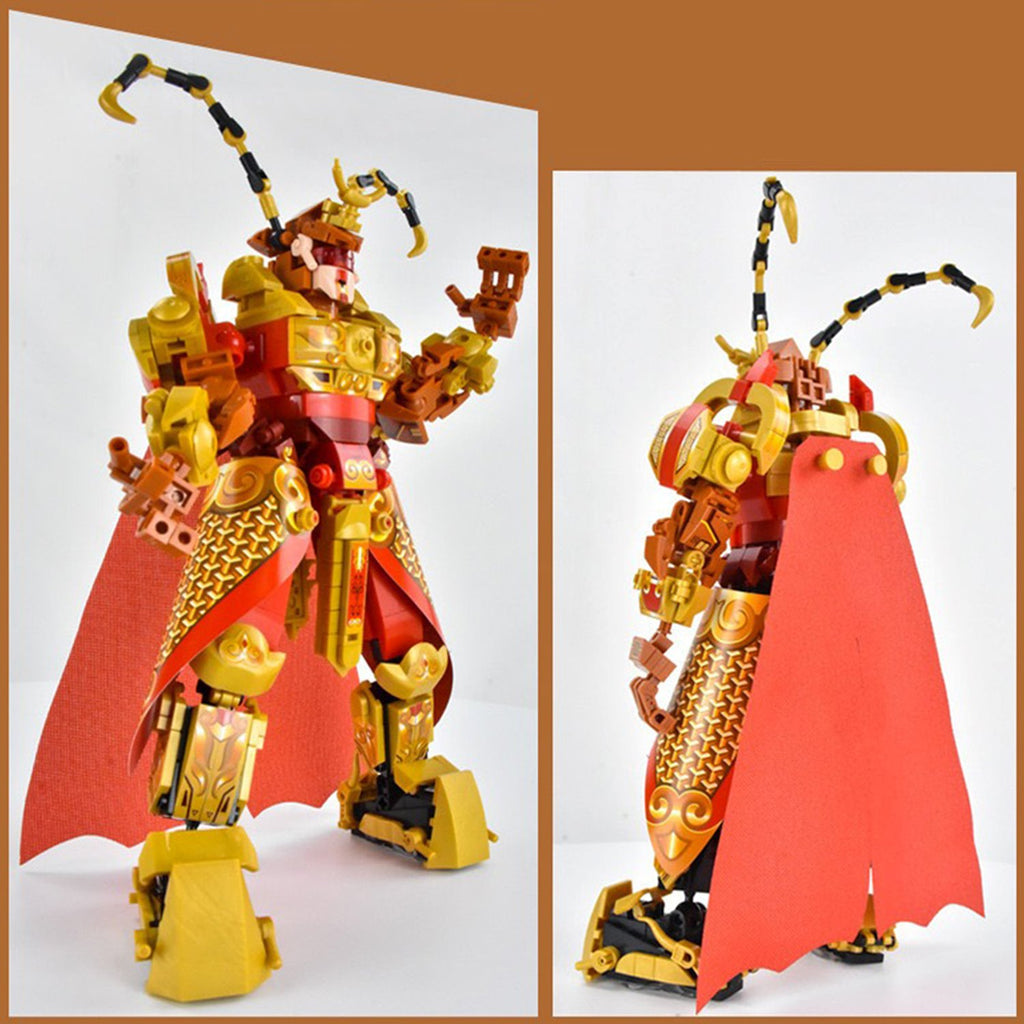 Wukong Monkey Bull Pig Mecha Warriors Building Blocks - Kawaiies - Adorable - Cute - Plushies - Plush - Kawaii