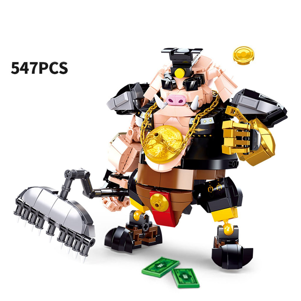 Wukong Monkey Bull Pig Mecha Warriors Building Blocks - Kawaiies - Adorable - Cute - Plushies - Plush - Kawaii