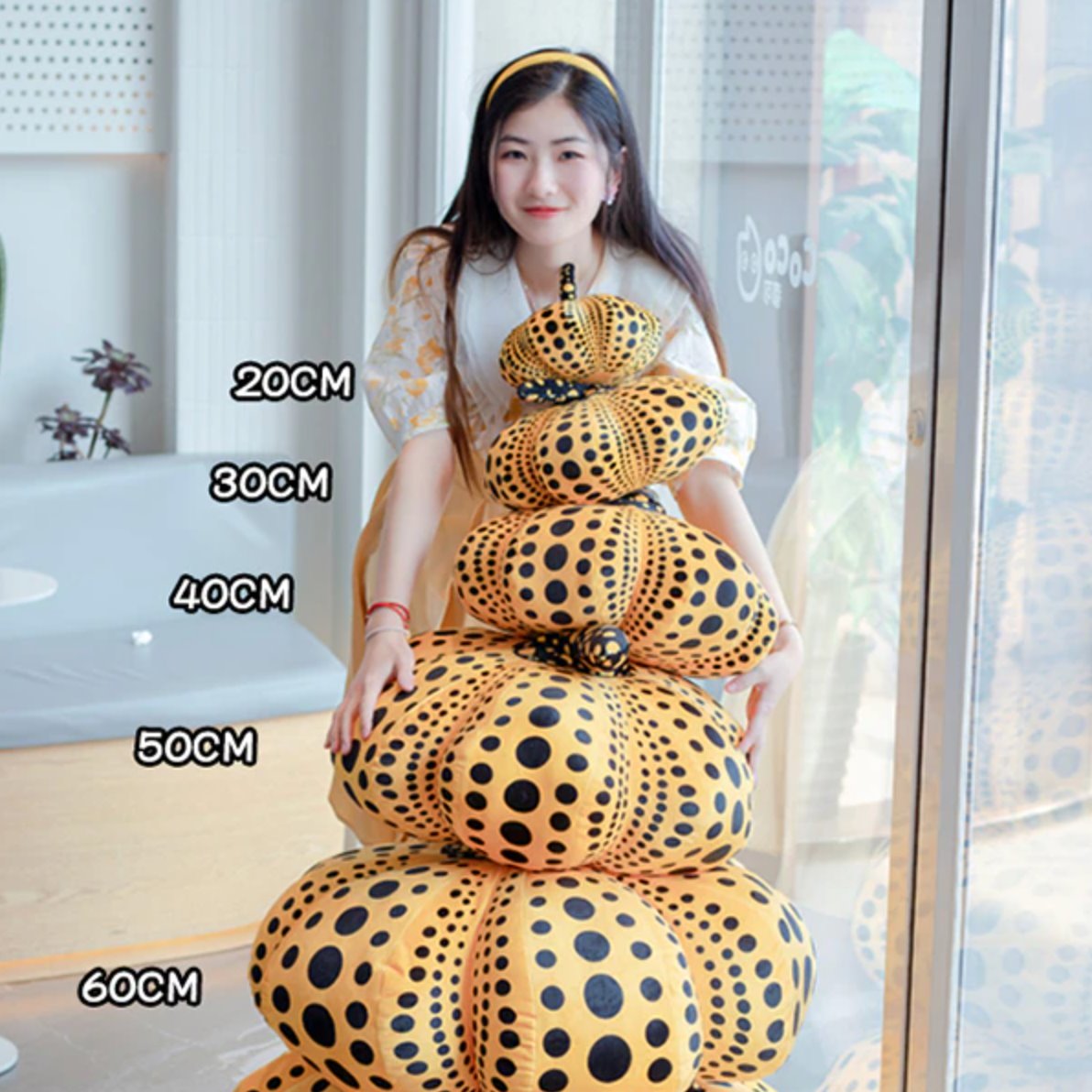 Yayoi Kusama Halloween Pumpkin Plushies - Kawaiies - Adorable - Cute - Plushies - Plush - Kawaii