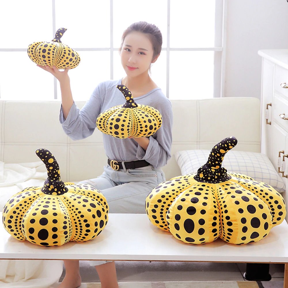 Yayoi Kusama Halloween Pumpkin Plushies - Kawaiies - Adorable - Cute - Plushies - Plush - Kawaii