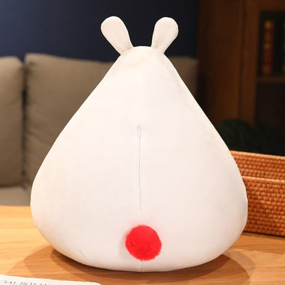 kawaiies-softtoys-plushies-kawaii-plush-Zuki the White Bunny Plushie with Mini Face | NEW Soft toy 
